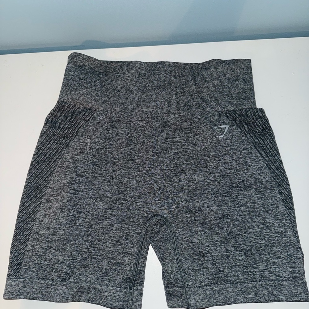 Gray/blue Gymshark Women's Athletic Shorts